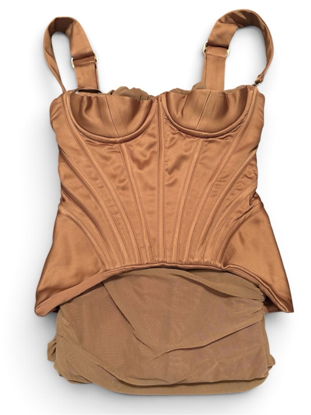House of CB Sculpted Corset TALYA midi dress